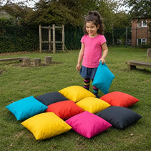 Outdoor Floor Cushions Pack of 10-Outdoor Floor Cushions Pack of 10