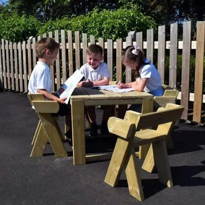 Outdoor Midi Table and Chairs for Children-Outdoor Midi Table and Chairs for Children