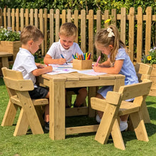 Outdoor Midi Table and Chairs for Children-Outdoor Midi Table and Chairs for Children