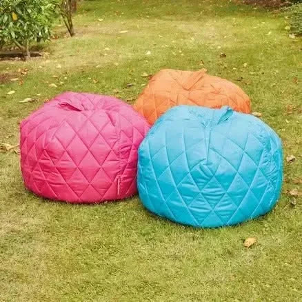 Outdoor Quilted Beanbags 4pk-Outdoor Quilted Beanbags 4pk