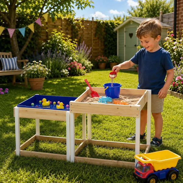 Outdoor Sand and Water Play Table-Outdoor Sand and Water Play Table