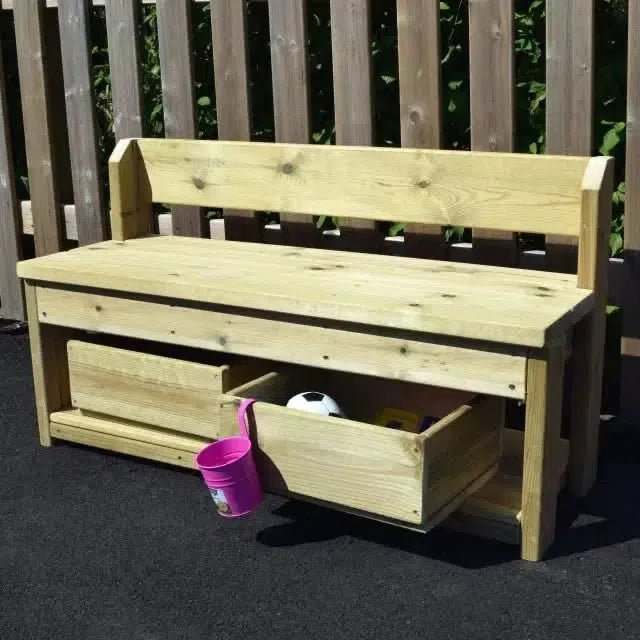Outdoor Storage Buddy Bench-Outdoor Storage Buddy Bench