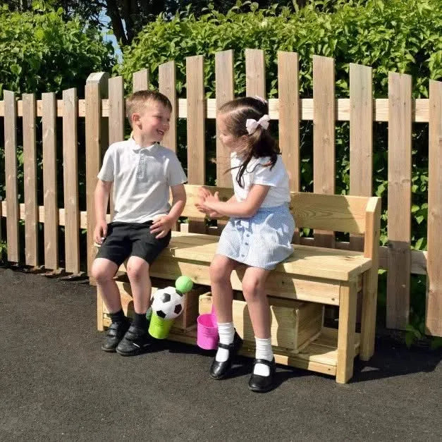 Outdoor Storage Buddy Bench-Outdoor Storage Buddy Bench