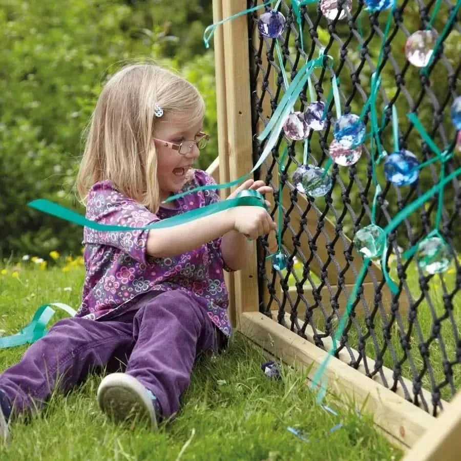 Outdoor Weaving Net in Wooden Frame-Outdoor Weaving Net in Wooden Frame
