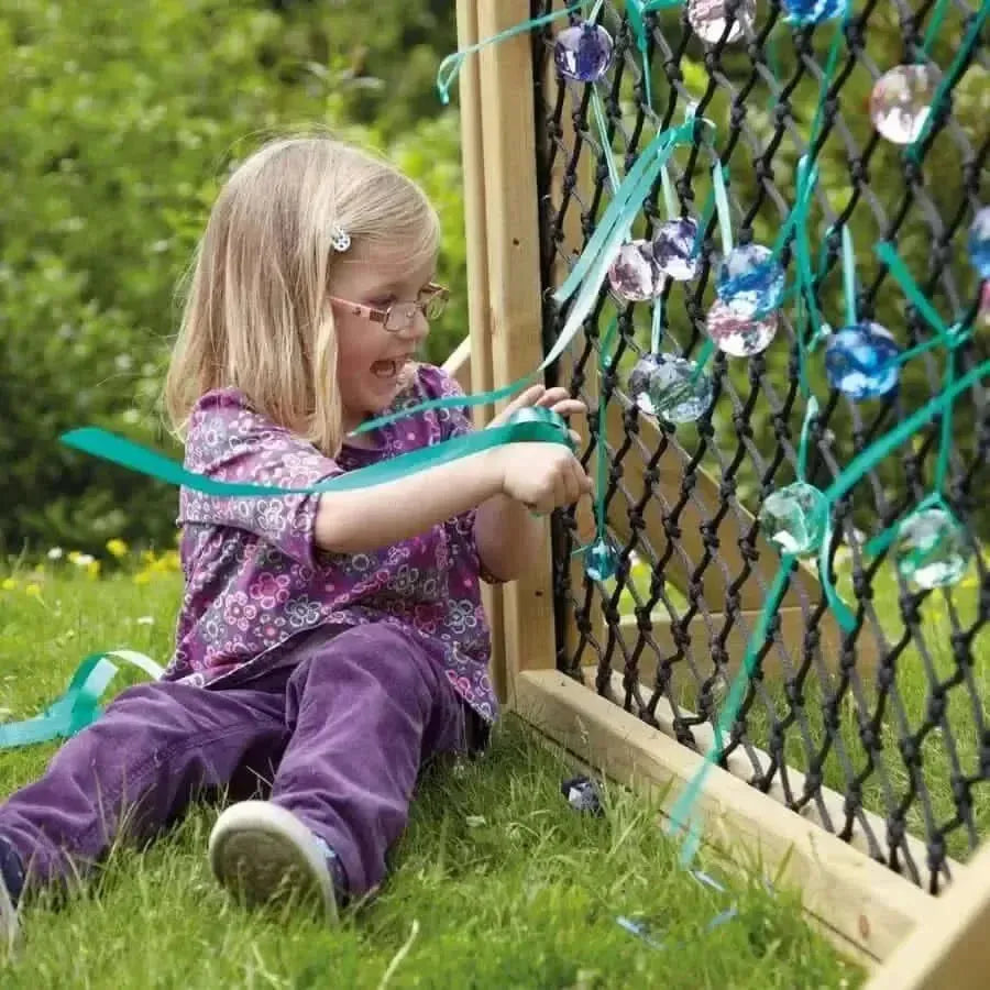 Outdoor Weaving Net in Wooden Frame-Outdoor Weaving Net in Wooden Frame