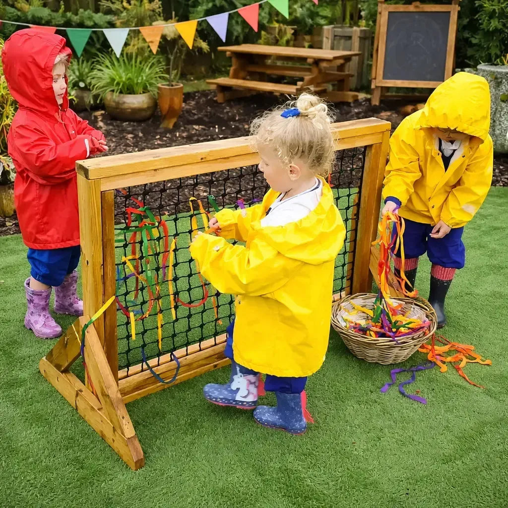 Outdoor Weaving Net in Wooden Frame-Outdoor Weaving Net in Wooden Frame