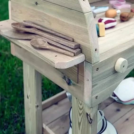 Outdoor Wooden BBQ-Outdoor Wooden BBQ