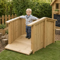 Outdoor Wooden Bridge