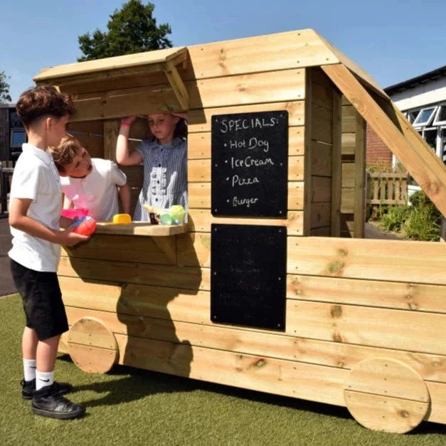 Outdoor Wooden Food Hut-Outdoor Wooden Food Hut