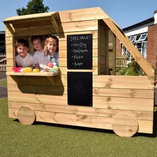 Outdoor Wooden Food Hut-Outdoor Wooden Food Hut