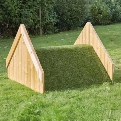 Outdoor Wooden Hill Climb-Outdoor Wooden Hill Climb