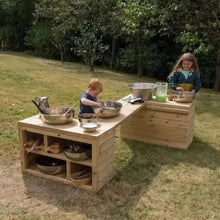 Outdoor Wooden Movable Multi Tables Unit-Outdoor Wooden Movable Multi Tables Unit