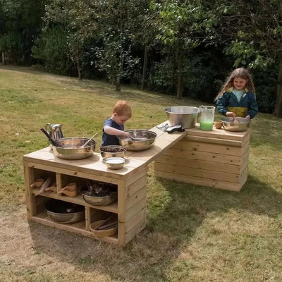 Outdoor Wooden Movable Multi Tables Unit-Outdoor Wooden Movable Multi Tables Unit