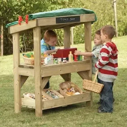 Outdoor Wooden Play Shop-Outdoor Wooden Play Shop