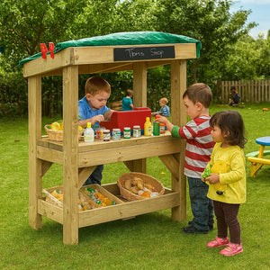 Outdoor Wooden Play Shop-Outdoor Wooden Play Shop