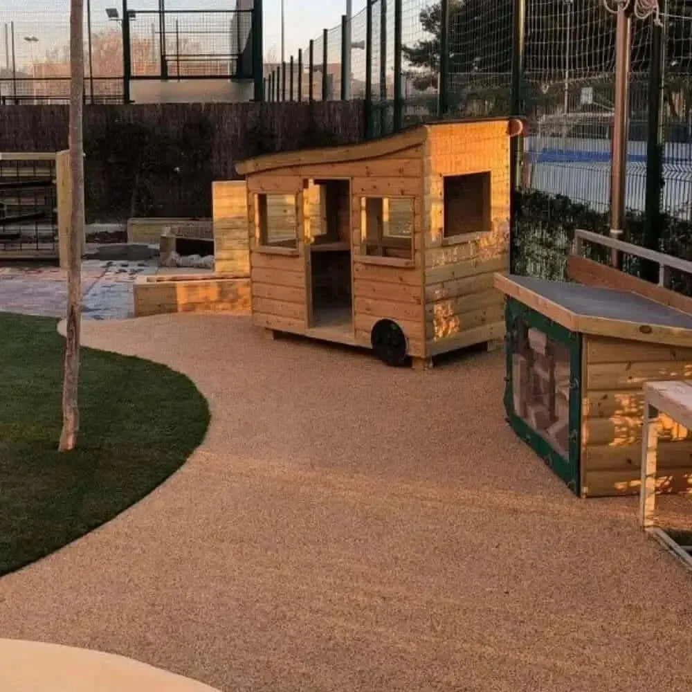 Outdoor Wooden Role Play Caravan-Outdoor Wooden Role Play Caravan