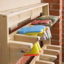 Outdoor Wooden Wellie Wall-Outdoor Wooden Wellie Wall