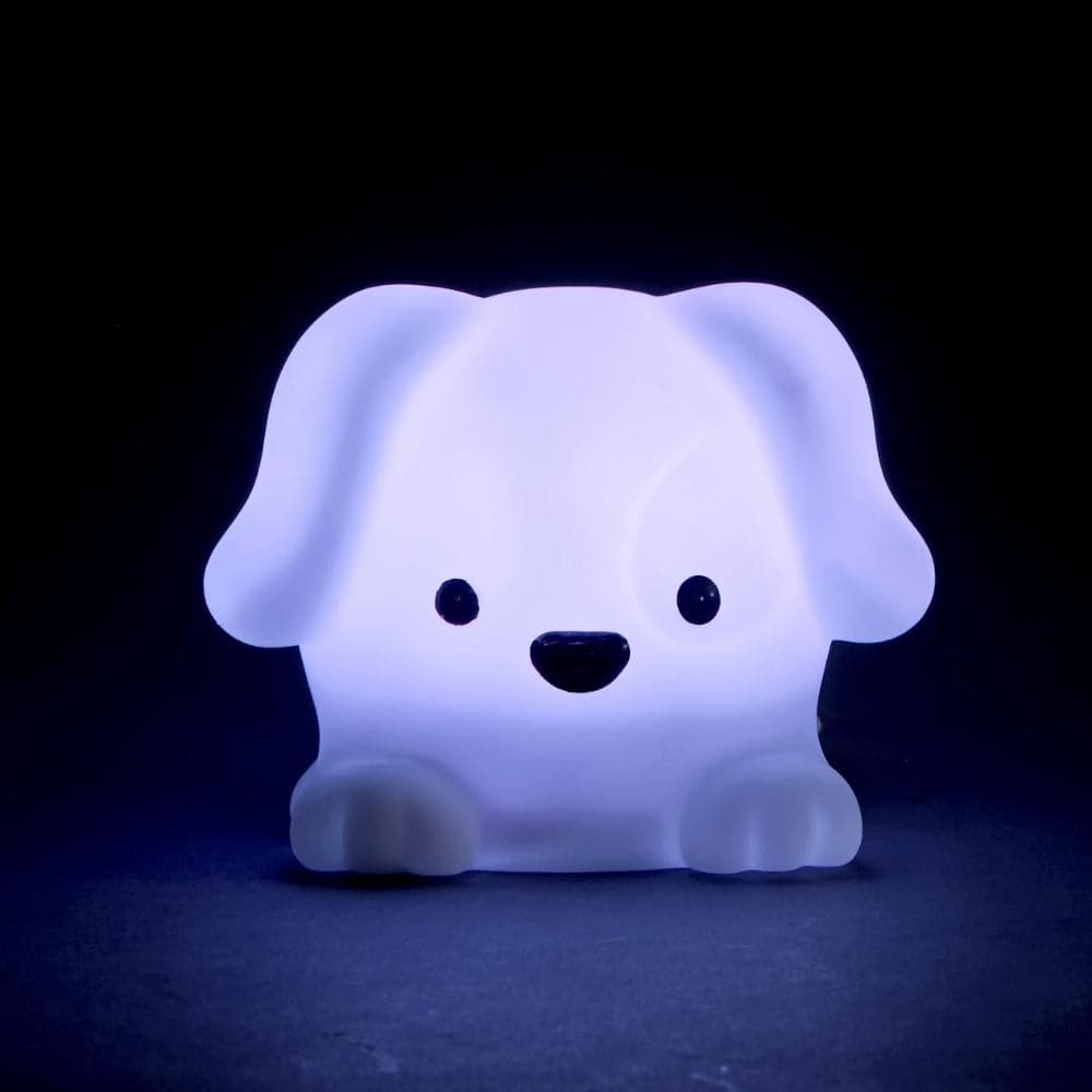 Pawz The Calming Pup, Practise mindfulness for kids with Pawz, The Calming Pup™, the light-up companion for children that’s also a night light. Squeeze Pawz’s foot and follow the lighting prompts that guide children through 3 breathing exercises for kids. Children inhale as Pawz gets brighter, and exhale as the light dims. Pawz has a built-in night light function that can be set for 5, 15, or 30 minutes. Follow along with Pawz, The Calming Pup’s guided breathing exercises for kids, inhaling as Pawz glows, a