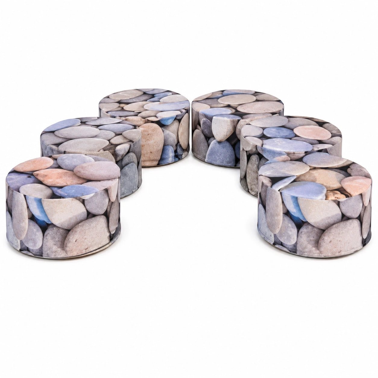 Pebble Buffets Seat Set-Pebble Buffets Seat Set