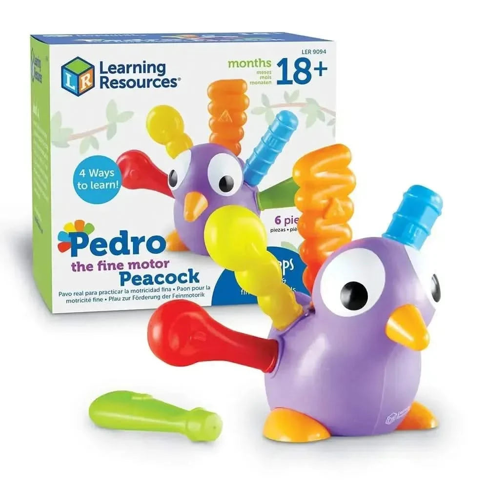 Pedro the Fine Motor Peacock-Pedro the Fine Motor Peacock