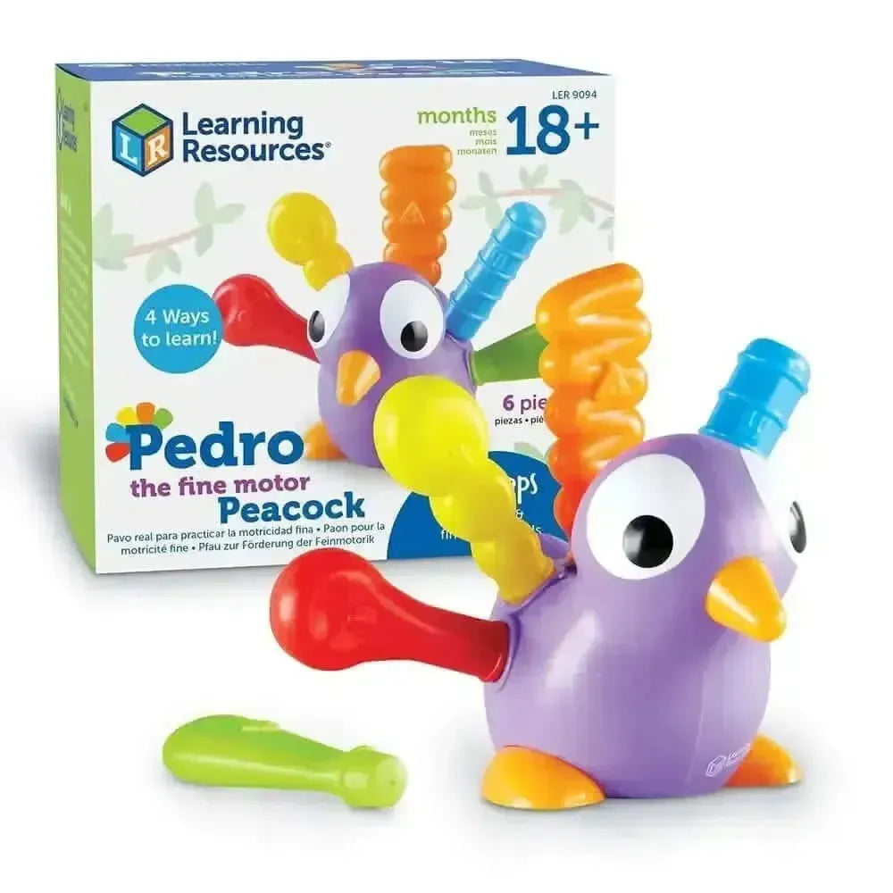Pedro the Fine Motor Peacock-Pedro the Fine Motor Peacock