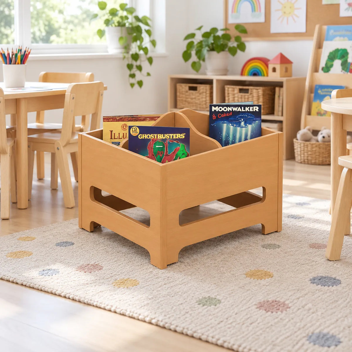 Pentagon Kinderbox in a bright early years classroom