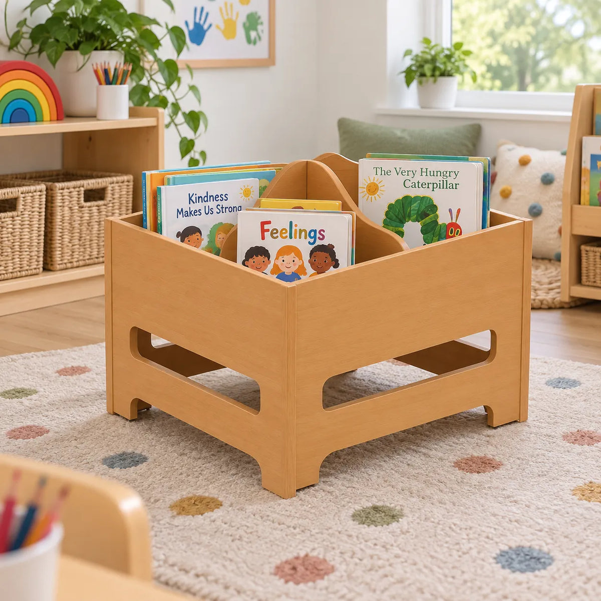 Pentagon Kinderbox in a bright early years classroom