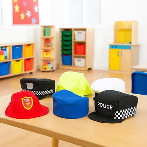 People Who Help Us Set of 6 Hats-People Who Help Us Set of 6 Hats