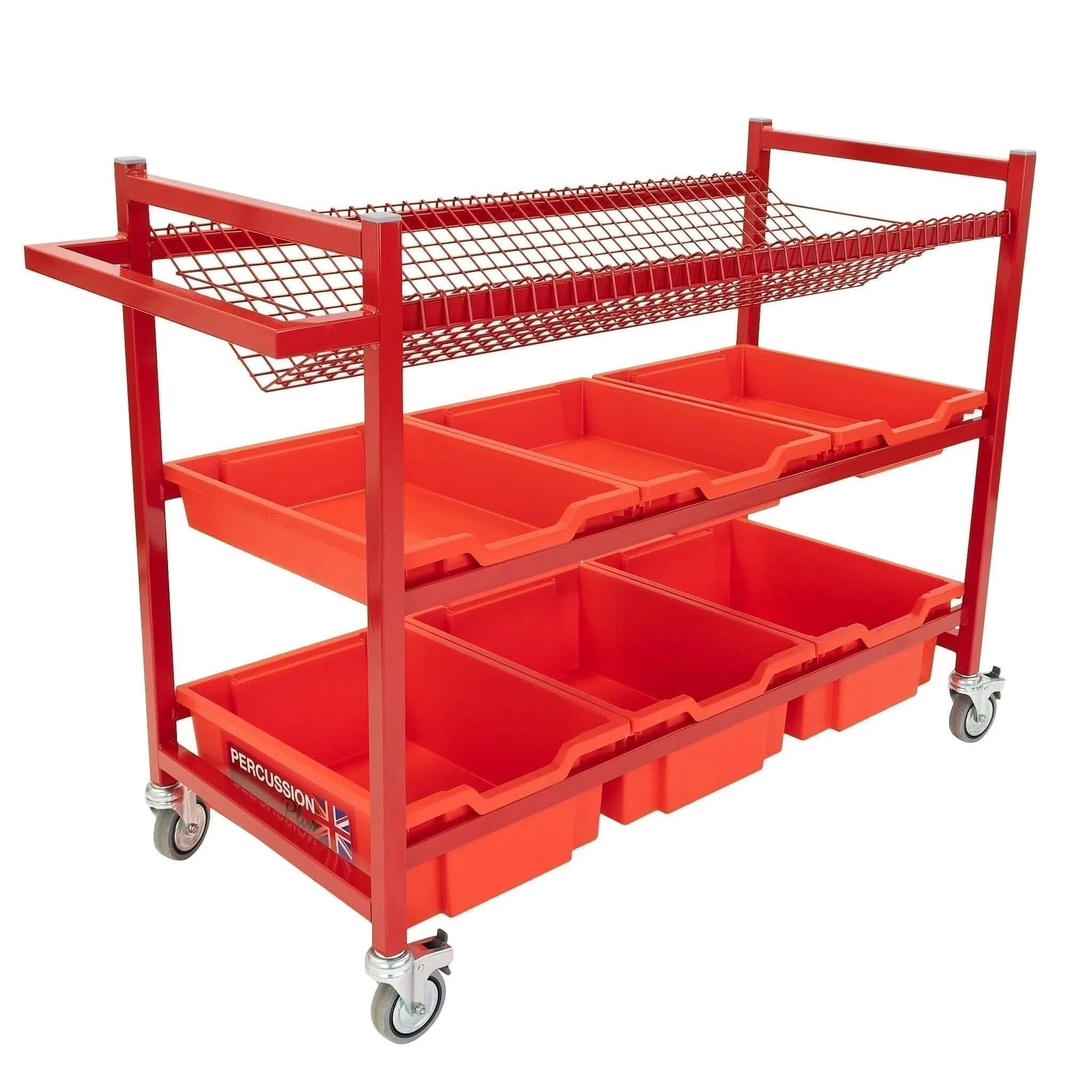 Percussion Plus mobile instrument trolley-Percussion Plus mobile instrument trolley