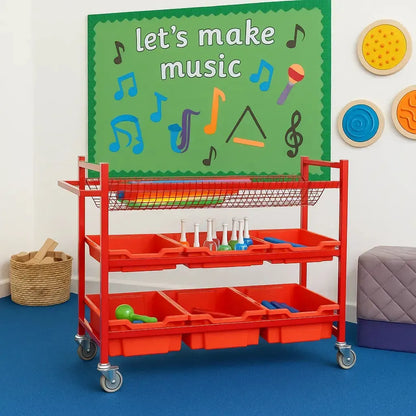 Percussion Plus Mobile Instrument Trolley-Percussion Plus Mobile Instrument Trolley