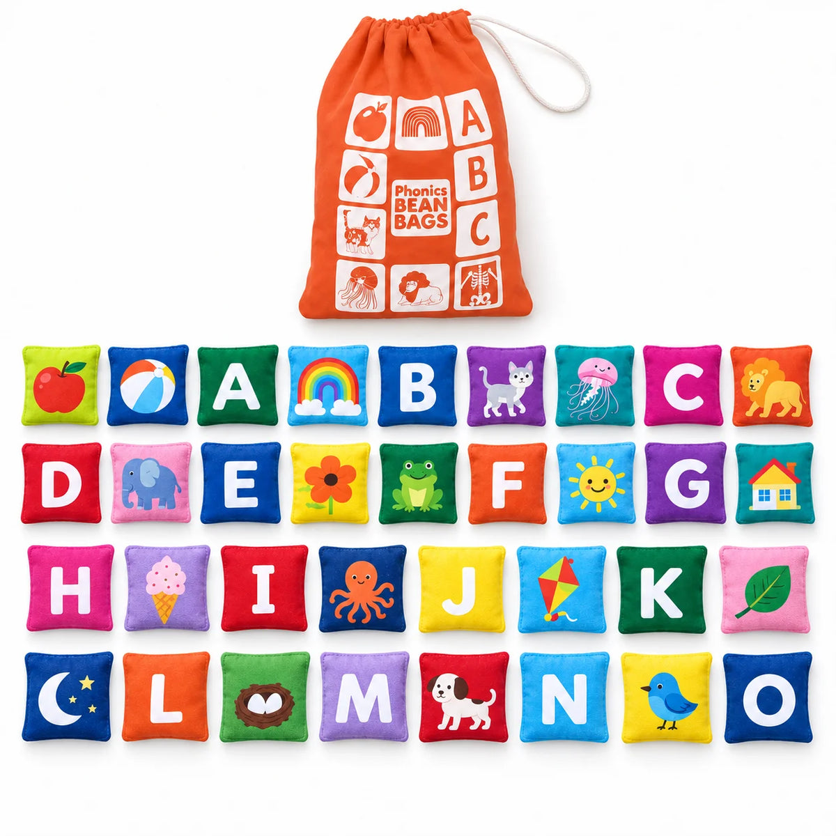 Phonics Bean Bags-Phonics Bean Bags