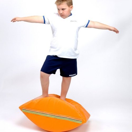 Physio Oval Large, Our posture ovals are an extremely versatile piece of equipment that can provide help with posture, balance, physiotherapy and exercise. Oval is made from high density foam to give support and resistance. Handles on one side allow for use by more challenged children. Comes with Teaching notes and activities. A great addition to our Inclu range Size: Large Small also available Versatile Encourages physiotherapy and exercise Aids posture and balance development Helps build confidence Extra 