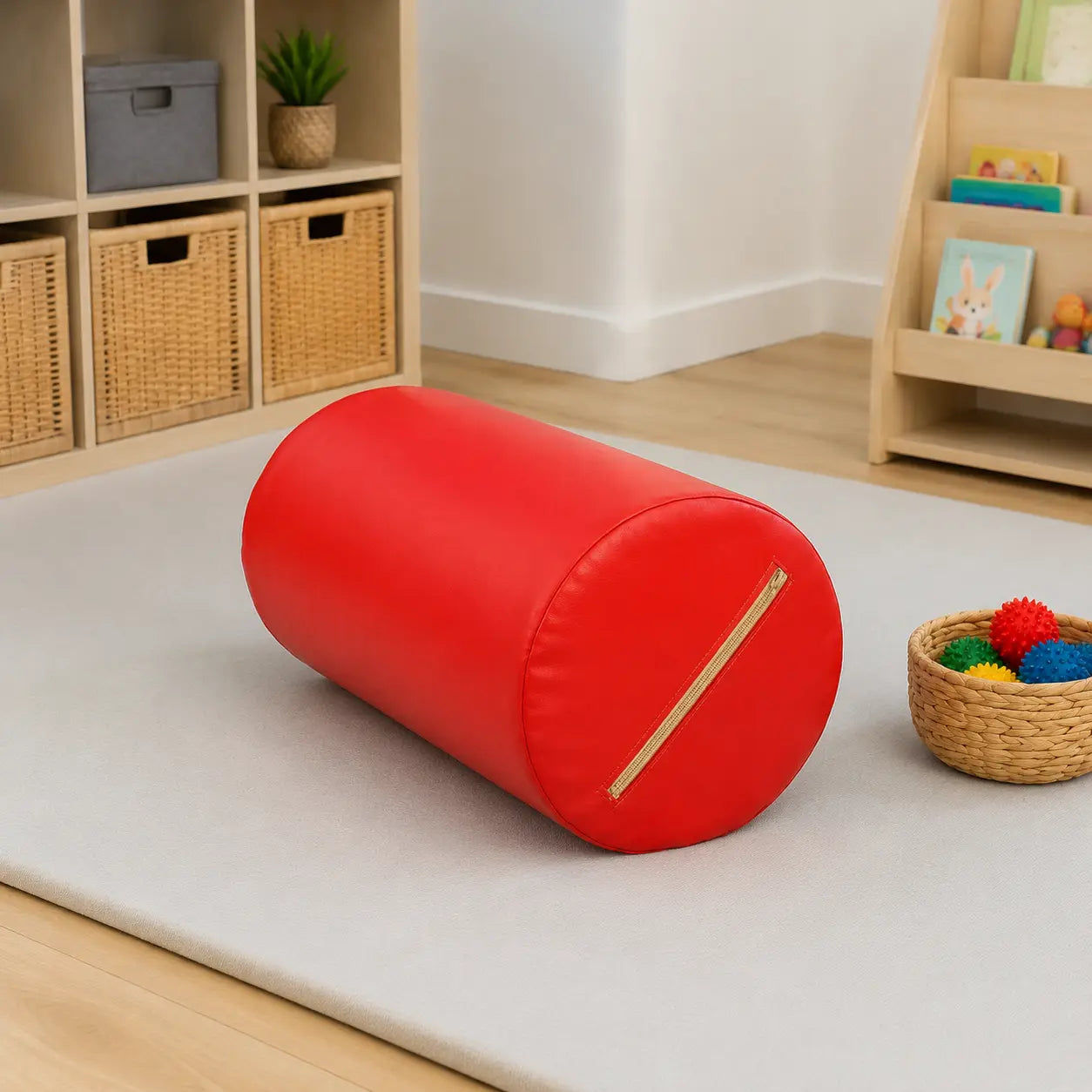 Physio Roll product nursery view in a naturally lit early years nursery