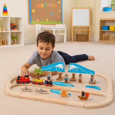 Pirate Train Set-Pirate Train Set