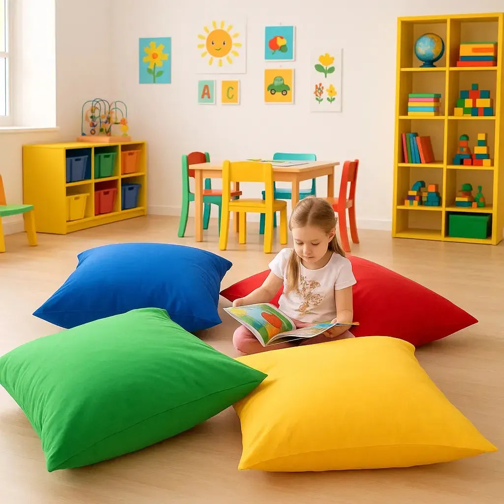 Plain Cushion Large Pack of 4-Plain Cushion Large Pack of 4