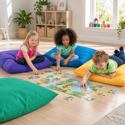 Plain Cushion Large Pack of 4-Plain Cushion Large Pack of 4
