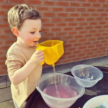 Plastic Bowls for Sensory Play Set of 4-Plastic Bowls for Sensory Play Set of 4