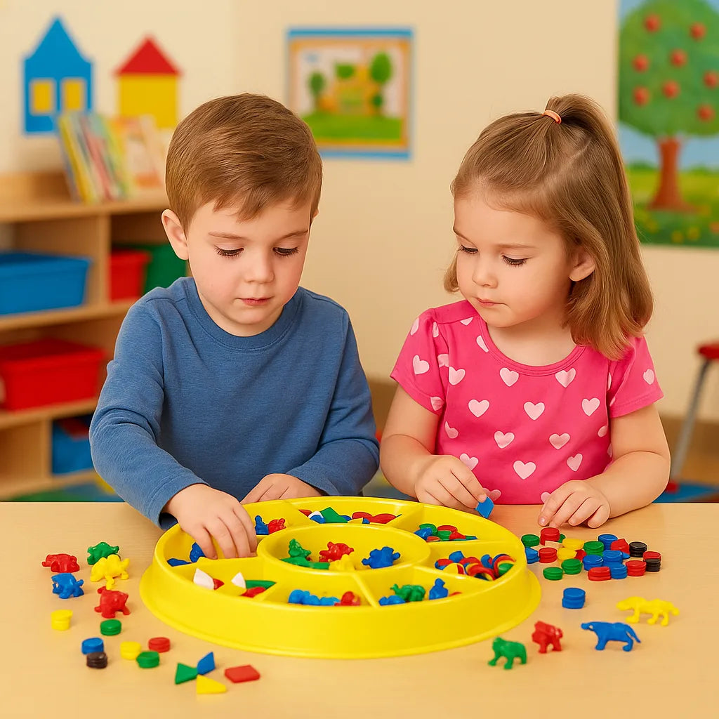 Plastic Round Sorting Tray-Plastic Round Sorting Tray