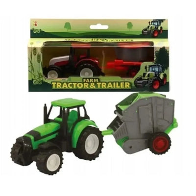 Plastic Tractor & Trailer-Plastic Tractor & Trailer