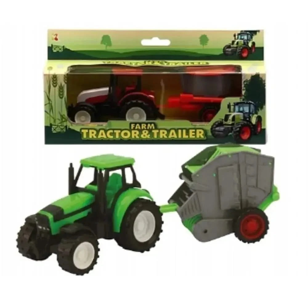 Plastic Tractor & Trailer-Plastic Tractor & Trailer