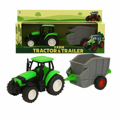 Plastic Tractor & Trailer-Plastic Tractor & Trailer