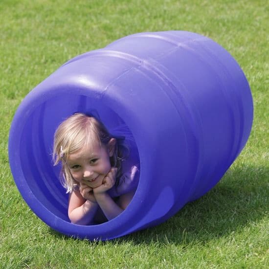 Play Barrel, Our Play Barrel is made from high-quality materials that are built to last, providing children with endless hours of fun and physical activity. The bright colors and fun design make it a great addition to any playroom or backyard. Its compact size makes it easy to store when not in use, while its lightweight design makes it easy to move and set up wherever you want to play.The Play Barrel encourages children to engage in physical play, which is essential for healthy development. Physical play h