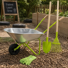 Play Wheelbarrow with Gardening Tools-Play Wheelbarrow with Gardening Tools