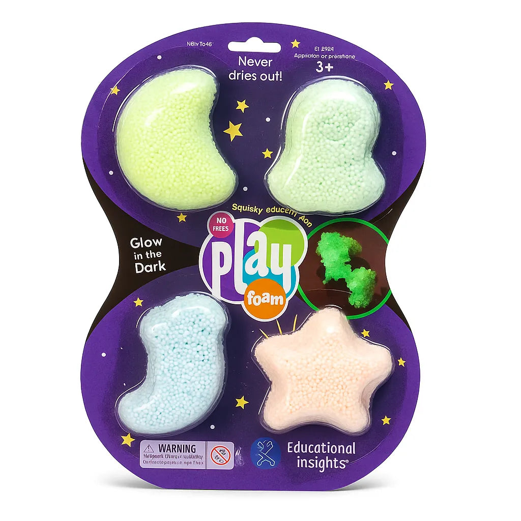Playfoam® Glow-in-the-Dark 4-Pack-Playfoam® Glow-in-the-Dark 4-Pack