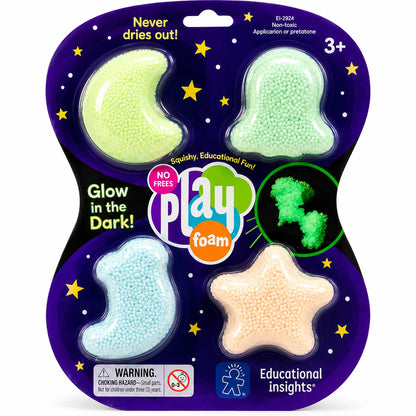 Playfoam Glow in the Dark 4 Pack-Playfoam Glow in the Dark 4 Pack
