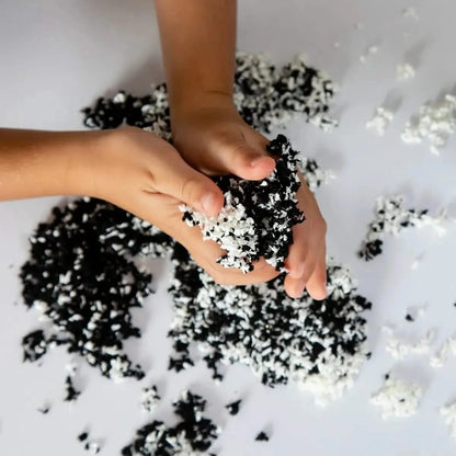 Playfoam Pluffle Twist Black & White-Playfoam Pluffle Twist Black & White