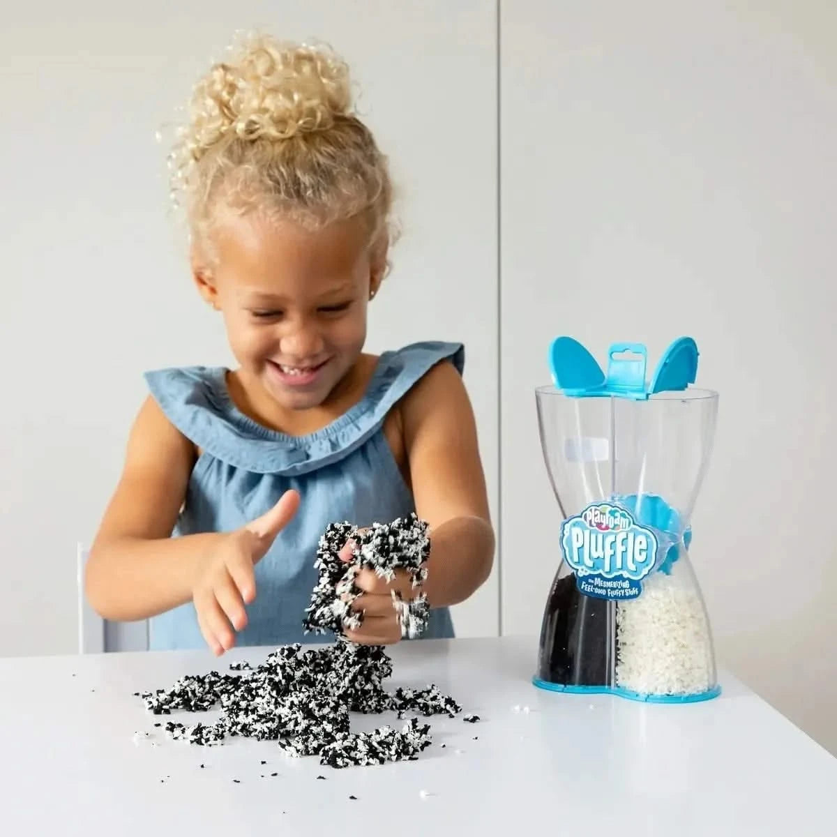 Playfoam Pluffle Twist Black & White-Playfoam Pluffle Twist Black & White