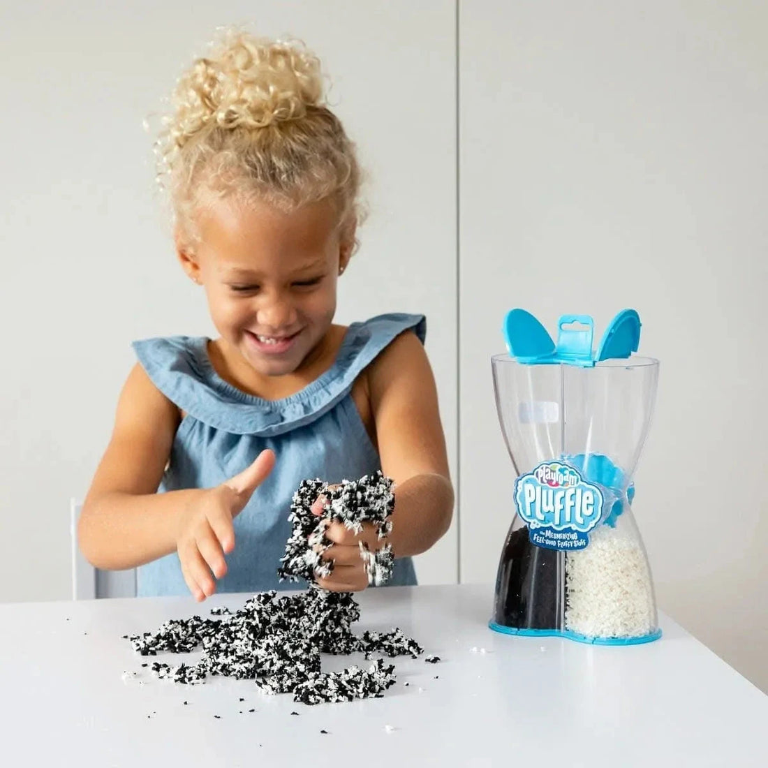 Playfoam Pluffle Twist Black & White-Playfoam Pluffle Twist Black & White
