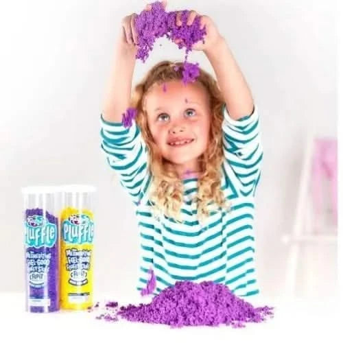 Playfoam Pluffle Yellow and Purple 2 Pack-Playfoam Pluffle Yellow and Purple 2 Pack