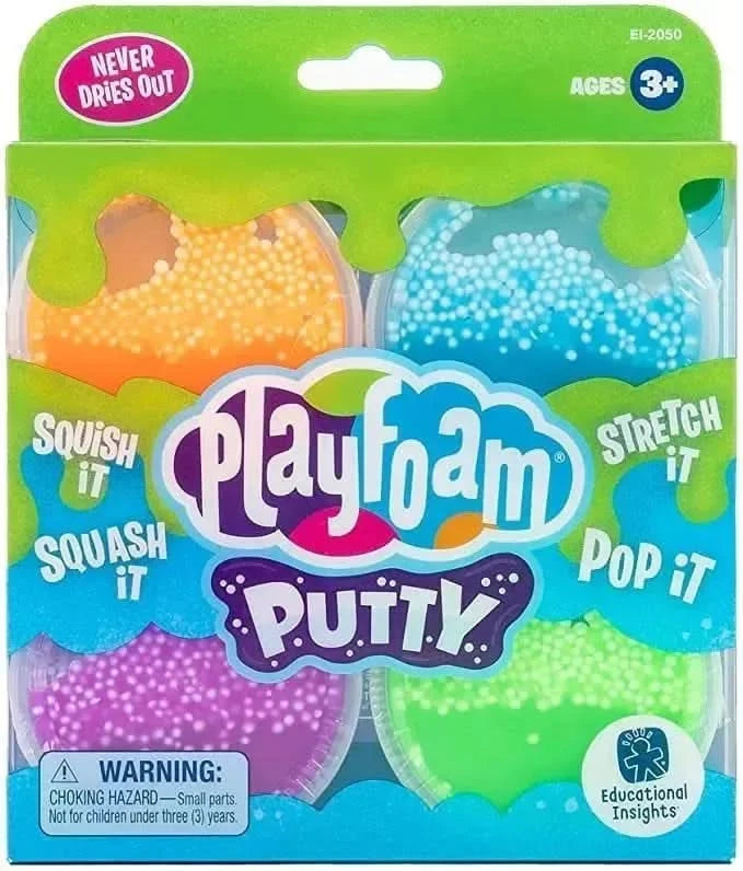 Playfoam Putty 4-Pack-Playfoam Putty 4-Pack